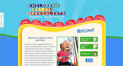 Desktop Screenshot of childentspec.com