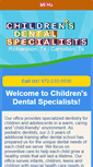 Mobile Screenshot of childentspec.com